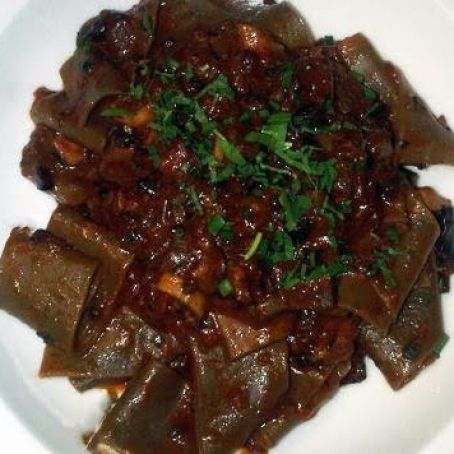 PAPPARDELLE w/LONG COOKED DUCK SUGO